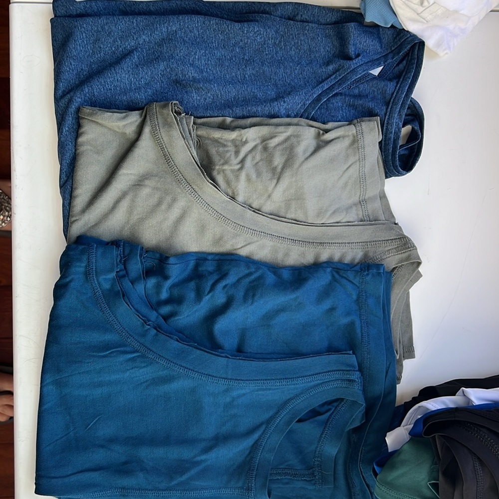 16 Assorted Size Medium Workout Shirts - image 6